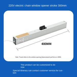 220V tự động mở cửa sổ mở cửa sổ hiện đại Thiết kế cảm biến mưa dễ dàng lắp đặt vít bảo hành 1 năm cửa hợp kim nhôm - Product Image 4