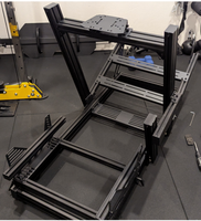 Nouveau Simulateur de Cockpit de Course Pro de Jeu Vidéo, Châssis en Aluminium de Niveau Supérieur pour Simulateur de Conduite