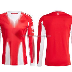 Camiseta de Fútbol Retro Personalizada con Logotipo, Manga Corta, Transpirable, para Fanáticos, Otoño-Invierno 2026, Gruesa, para Cualquier Partido - Product Image 5