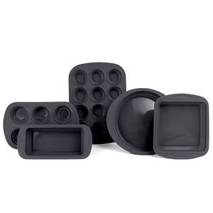 New Arrival Eco-Friendly Non-Toxic Collapsible <b>Silicone</b> Bakeware Form Sets Cake Molds Temperature Range -40C 230C for <b>Baking</b> - Product Image 1