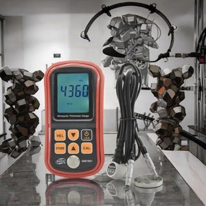 Benetech GM100 + digitale LCD ad ultrasuoni spessimetro in plastica velocimetro per la misurazione di 1.2 in acciaio-225mm gamma 0.1mm - Product Image 4