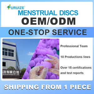 Coupe menstruelle <span class=keywords><strong>lavable</strong></span> et portable Furuize, couleur OEM, confortable, écologique, en silicone médical - Product Image 6