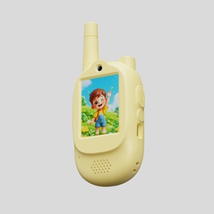 جهاز اتصال محمول للأطفال الطلاب قابل لإعادة الشحن مع شاشة 2 بوصة وتغيير صوت مضحك - Product Image 2