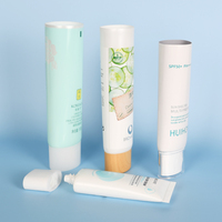 Le plus récent tube de récipient de bâton de protection solaire vide en plastique de couleur personnalisée de 30ml 60ml 100ml avec bouchon à vis pour la crème et la crème pour les yeux