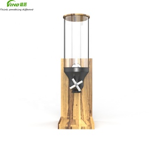 Distributeur de boissons Vino Oliver Wood de qualité supérieure avec couvercle en bois, distributeur de céréales, modèle personnalisé Vino20221117-1 - Product Image 2