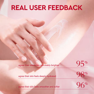 Crème hydratante nourrissante blanchissante personnalisée en gros, crème pour le corps à la <span class=keywords><strong>tomate</strong></span>, niacinamide, lotion pour le corps éclaircissante, hydratante - Product Image 6