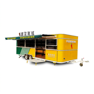 Chariot de Restauration Mobile Multifonctionnel Tuoke Modèle 4548556 pour Marché Nocturne et Supermarché Communautaire à Quatre Roues - Product Image 1