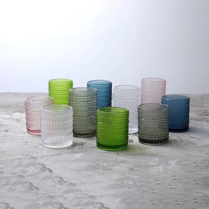 Verres à boire Jupiter Fashion, 10 onces, couleurs arc-en-ciel, verres à double fond colorés Jupiter - Product Image 1