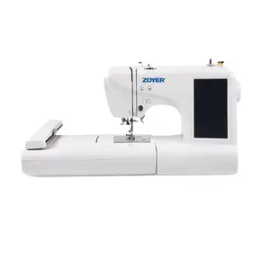 ZY1950T-máquina de coser doméstica multifunción, para bordar y coser, fácil de operar, portátil