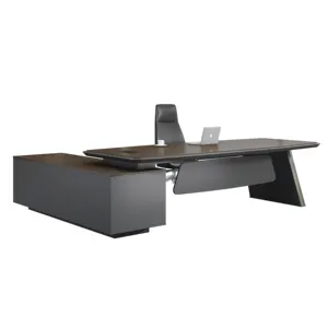 Modernes Design Chef Büromöbel Tischset Manager Melamin Schreibtisch MDF Büroarbeit platz CEO Luxus Executive Schreibtisch