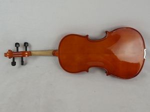 China Aiersi marca toda la madera maciza hecha a mano pulverización barniz rojo marrón viola con estuche arco precio barato instrumento de cuerda - Product Image 5