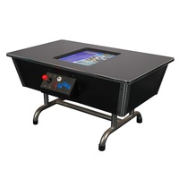 Vente flash : borne d'arcade de table cocktail 2 joueurs, 21,5 pouces, 3 côtés, à vendre