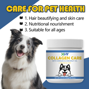 <span class=keywords><strong>Prix</strong></span> d'usine OEM/ODM – Complément multi-collagène à mâcher pour chiens, favorisant la santé des articulations, du cartilage et de la peau - Product Image 2