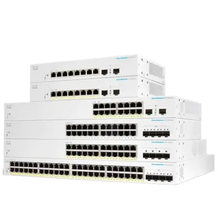 Nuevo CBS350 Managed 4x10G SFP Switches Conmutadores de red