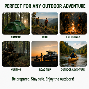 Equipo <span class=keywords><strong>de</strong></span> Emergencia Profesional para Exteriores, Compacto y Portátil, para 2-3 Personas, para Campamento, Senderismo y Actividades al Aire Libre, con Kit <span class=keywords><strong>de</strong></span> Primeros Auxilios - Product Image 3