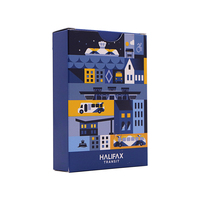 Cartes à jouer noires personnalisées avec logo, 100% PVC plastique, imperméables, de luxe, imprimées en usine, échantillon gratuit