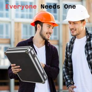 Caja de Almacenamiento para Portapapeles, Portapapeles Resistente con Espacio de Almacenamiento, Caja Metálica con Cierre <span class=keywords><strong>y</strong></span> Asa, Caja con Cerradura - Product Image 6