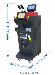 Mesin Las <span class=keywords><strong>Laser</strong></span> Yag untuk Perhiasan Emas Perak Tembaga Kuningan Mutiara 200w 150w - Product Image 4