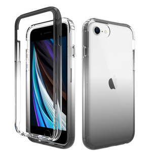 Pour <span class=keywords><strong>IPhone</strong></span> étui de protection transparent transparent tout compris deux-en-un anti-chute antichoc étui de téléphone portable - Product Image 5