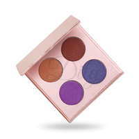 Palette de fards à paupières pressés personnalisée à marque privée, 12 couleurs, fard à paupières pressé hautement pigmenté