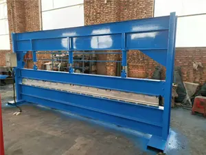 Roestvrij Plaat Buigen Machine Automatische Plaat Vouwen Machine Drukt Hydraulische Rem Metalen 6M Voor Fabricage
