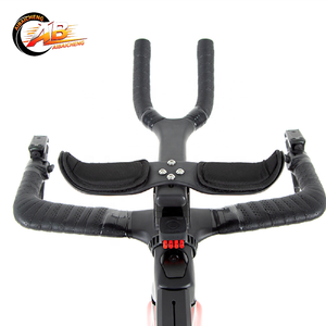 Vélo de route de triathlon TT 700c entièrement en carbone, 24 vitesses, transmission sans fil, frein à disque, pédale ordinaire, course sportive, jeu de roues T1000 - Product Image 4