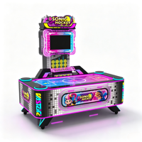 Machine de jeu de hockey sur air commerciale pour 2 joueurs, table de hockey sur air à monnayeur, équipement d'arcade intérieur certifié CE