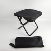 Siège de camping et de pêche moderne, pliable, léger et durable en tissu Oxford avec sac de rangement zippé pour la randonnée et les pique-niques en plein air