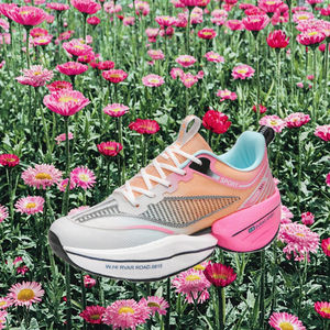 Baskets décontractées unisexes légères et respirantes en maille avec semelle intercalaire en EVA, multicolores, avec plaque en carbone et semelle en caoutchouc, printemps/été/automne/hiver - Product Image 3