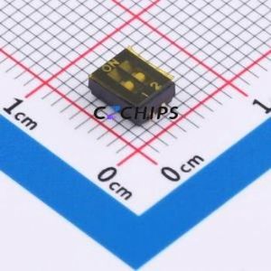DU-02P DIP Switch SMD,P=1.27mm Switch Single Pole Single Throw 2 1.27mm 25mA - Product Image 1