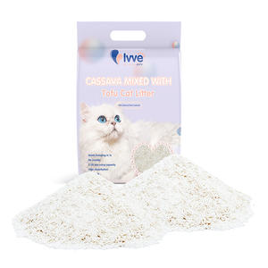 Areia para Gato de Mandioca Premium, Ecológica, à Base de Amido, Flushable, Biodegradável, Baixa Poeira, Venda Direta de Fábrica em Atacado - Product Image 1