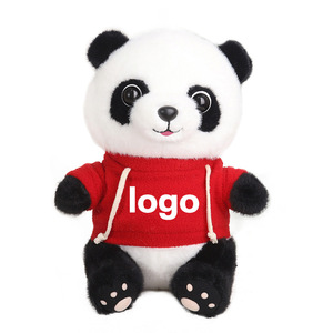 Custom 20CM Cartoon Panda Plush <b>Toys</b> with PP Cotton Padding <b>Stuffed</b> Animal <b>Soft</b> Dolls Ragdoll Logo Design Kids Birthday Gift - Product Image 4