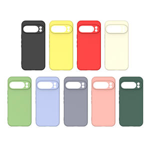 רך tpu נוזל סיליקון האחורי כיסוי shockproxl הגנה קו הלם עבור Google פיקסל 9a 9pro 9a 9pro 9proxl 10 pro מקסימום מקרים טלפון נייד - Product Image 5