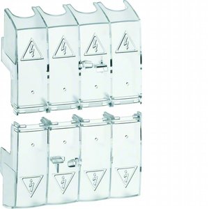 Hager Protective Cover For Switch Disconnectors Hae And Changeover Switches Hic 4P 63 160A - Product Image 1