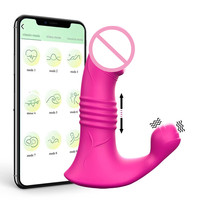 Damen-Massage-Vibrator, G-Punkt und Klitoris-Stimulator, APP-gesteuerter Vibrierender Orgasmus-Masturbator, Slip-Vibrator