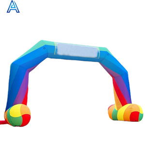 Arco publicitario inflable colorido <span class=keywords><strong>de</strong></span> pintura <span class=keywords><strong>de</strong></span> impresión personalizada <span class=keywords><strong>para</strong></span> evento <span class=keywords><strong>de</strong></span> carrera deportiva línea <span class=keywords><strong>de</strong></span> meta <span class=keywords><strong>de</strong></span> inicio Puerta <span class=keywords><strong>de</strong></span> bienvenida barata - Product Image 1
