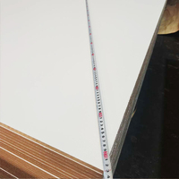 Panneaux MDF blancs en mélamine 18mm 15mm, feuilles stratifiées MDF 2mm 3mm, panneaux décoratifs MDF