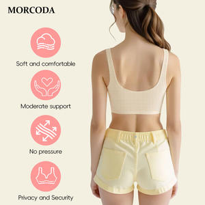 Morcoda-<span class=keywords><strong>Soutien</strong></span>-<span class=keywords><strong>gorge</strong></span> en coton pour adolescentes, stock de vêtements, <span class=keywords><strong>soutien</strong></span>-<span class=keywords><strong>gorge</strong></span> de couleur unie pour adolescentes, vente en gros de sous-vêtements souples, personnalisation, <span class=keywords><strong>soutien</strong></span>-<span class=keywords><strong>gorge</strong></span> pour filles - Product Image 3