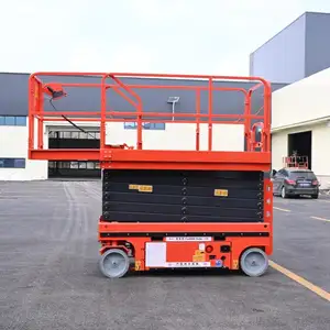 Mobile Aerial Work Platform Self Propelled Scissor Lift Aerial Elevated Work Platform