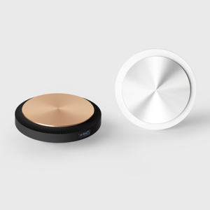 <span class=keywords><strong>Reproductor</strong></span> <span class=keywords><strong>de</strong></span> CD Redondo TRETTITRE con Cubierta Magnética Giratoria, Sonido Hi-Fi BT, Pantalla OLED, Salida <span class=keywords><strong>de</strong></span> 3.5mm, Recargable y Portátil - Product Image 6