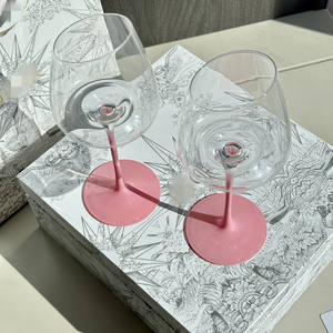 Large Wine <b>Glass</b> Manufacturer Wholesale Design Custom champagne <b>Glass</b> <b>Goblet</b> Crystal Diamond Wine <b>Glass</b> - Product Image 3
