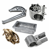 Composants de précision en laiton et bronze moulés par gravité pour pompes marines, machines médicales et applications industrielles