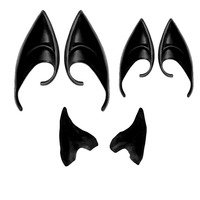 Mysterious Angel Elf Latex Ears Fairy Cosplay Costume Accessories for Kids Adults Halloween Photo Props Decoration Party Masks