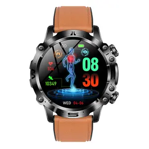 2024 KT76 Outdoor Strong Light Smart Watch 1.53 Inch Ultra Clear Screen 360*360 Like Heart Rate Sports Inteligente Watch Smart