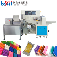 Auf Lager automatische Polimero de Arcilla Verpackungs maschine Arcilla Polim erica Craft Clay Extruder Maschine