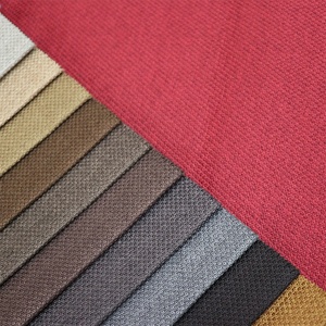 GM601 Textile de maison Amérique du <span class=keywords><strong>Nord</strong></span> et du Sud Tissus tissés en polyester multicolores personnalisés imperméables Warp Faux lin pour literie Canapé - Product Image 3
