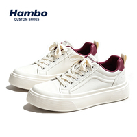 Nouvelle tendance, baskets à plateforme pour hommes avec motif imprimé, logo personnalisé, patchwork noir et blanc, chaussures de skate en cuir, vente en gros