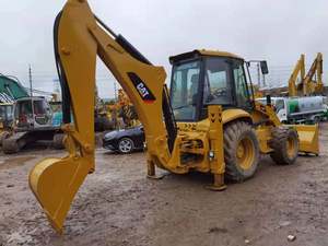 أعمال البناء آلة جرار مستخدم لودر حفار ذو عجلات ، تستخدم كاتربيلر 416F - Product Image 5
