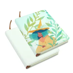 Notebook 2021 Sublimation Printing PU Cover A4 A5 A6 Size Journals Notebook