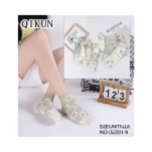 Calzini Casual sportivi in cotone lungo da donna traspiranti e ricamati a caldo senza soluzione di continuità usa e getta per la stagione invernale - Product Image 1